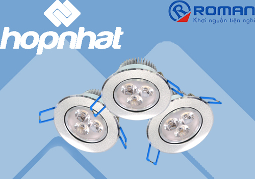 ĐÈN DOWLIGHT LED ROMAN ELD6001/3A, ĐÈN DOWLIGHT LED ROMAN
