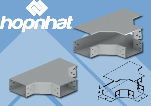 Cút T máng cáp, Cút T - Cút chữ thập