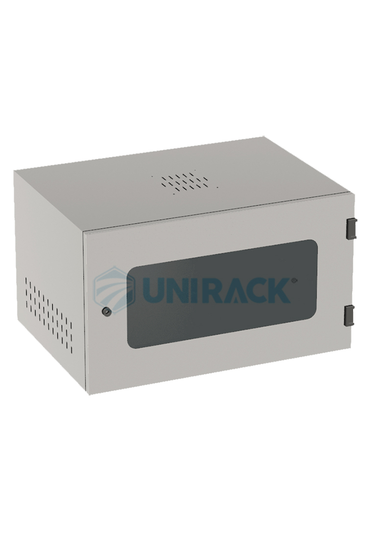 Tủ Rack, Tủ Mạng 6U Sâu 400MK Màu Trắng, Tủ mạng 6U sâu 400MK màu trắng hoàn hảo  trong từng chi tiết