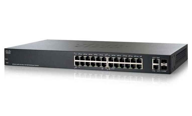 Cisco SF250-24-K9-EU, Cisco SF250-24-K9-EU - Switch Cisco SF250-24 24-Port 10/100 Smart Switch
