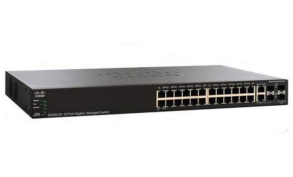Cisco SG350-28-K9-EU, Cisco SG350-28-K9-EU - Switch Cisco SG350-28 28-port Gigabit Managed Switch