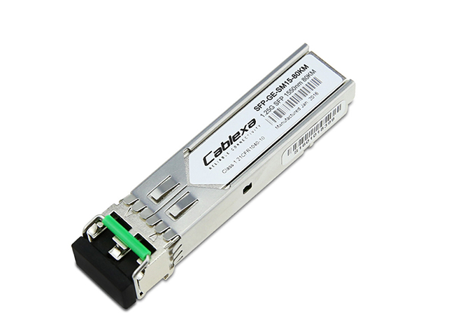 Module quang 1G 80KM 2 sợi, Module quang 1G 80KM 2 sợi Cablexa SFP-GE-SM15-80KM chính hãng Cablexa