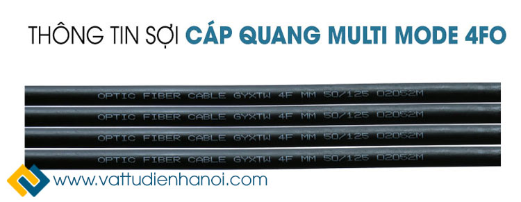 Sợi dây cáp quang Multimode 4FO Sợi dây cáp quang Multimode 4FO