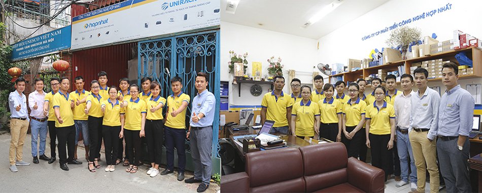 Hình ảnh cán bộ công nhân viên Hợp Nhất Group