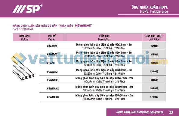 Máng ghen 80x40mm SINO SP có nắp làm bằng nhựa chất lượng tốt, có nắp đậy giúp bảo vệ Dây của bạn Máng ghen 80x40mm SINO SP có nắp làm bằng nhựa chất lượng tốt, có nắp đậy giúp bảo vệ Dây của bạn